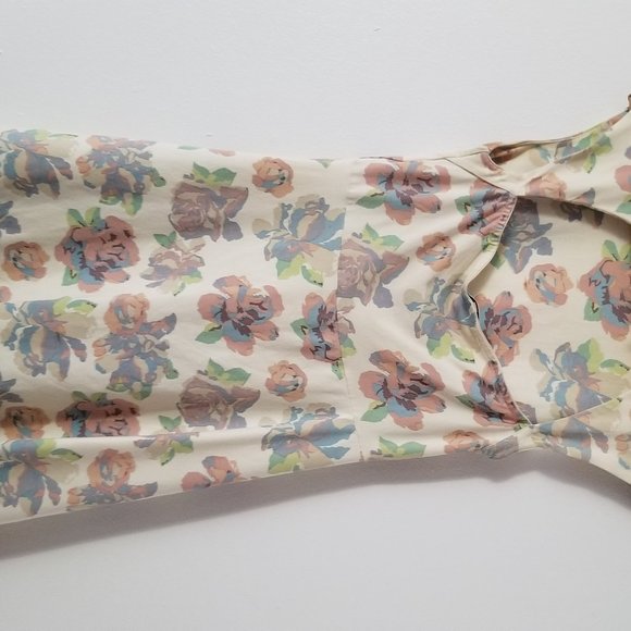 GUC - Aritzia Talula M Floral Mini Skater Dress - Picture 2 of 3
